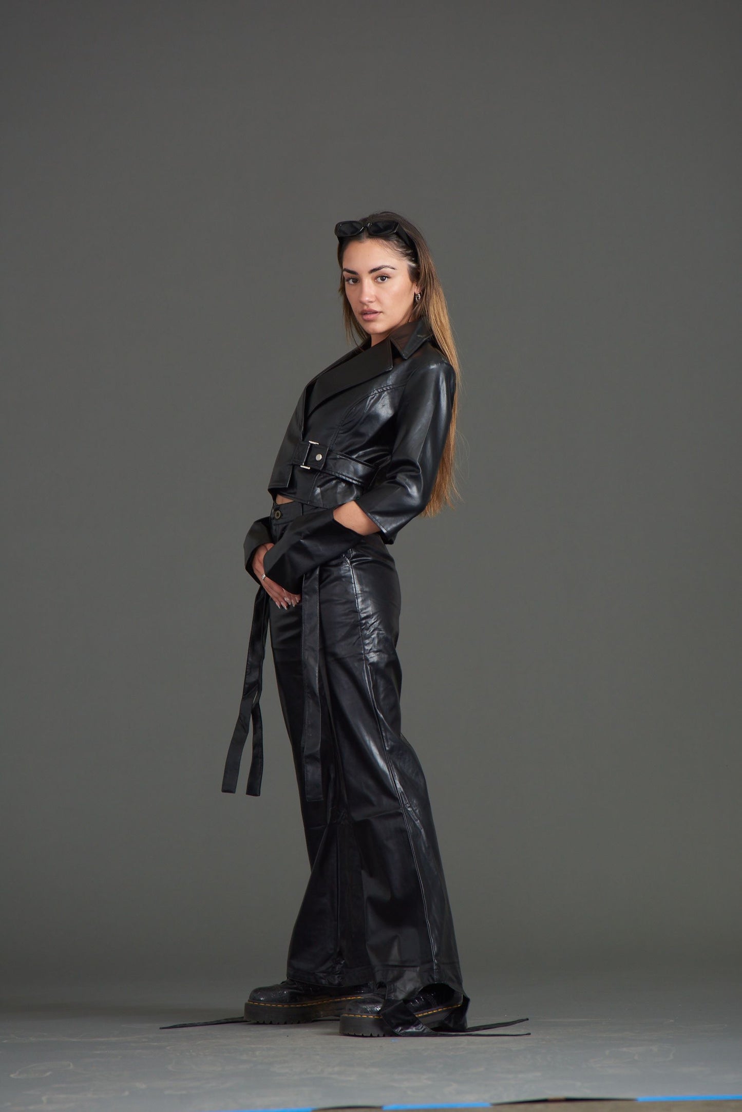 You Made Me This Way Black Pu Set