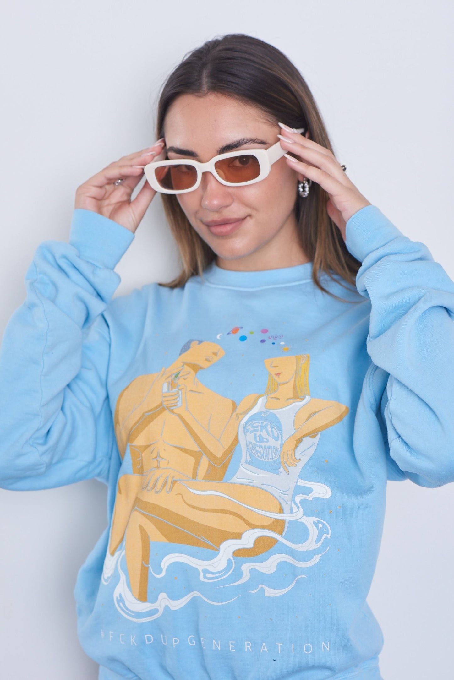 SMOKING ONLY WITH YOU 4EVER SWEATER