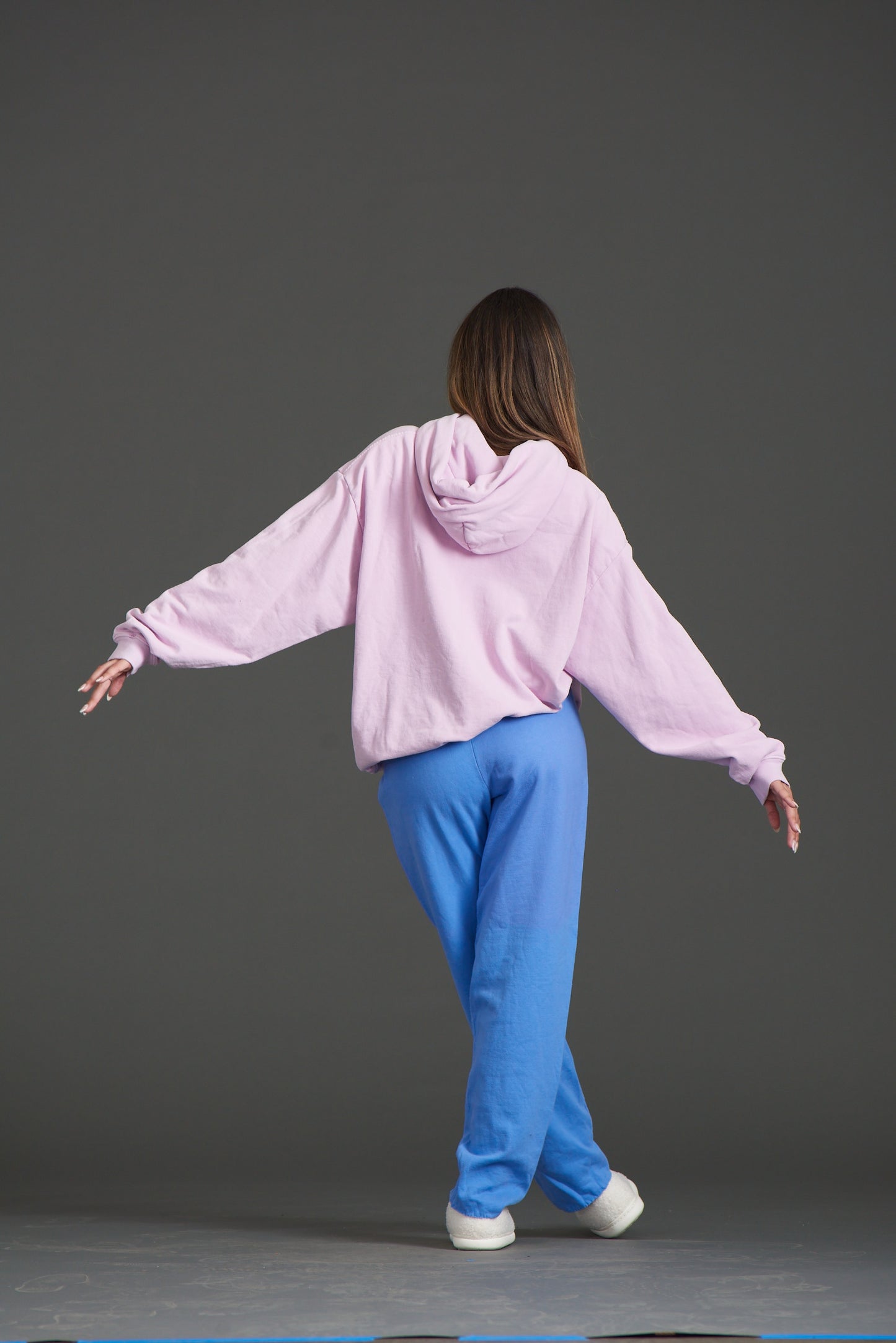 UNISEX SMOKING ONLY WITH YOU WASHED BLUE PANTS