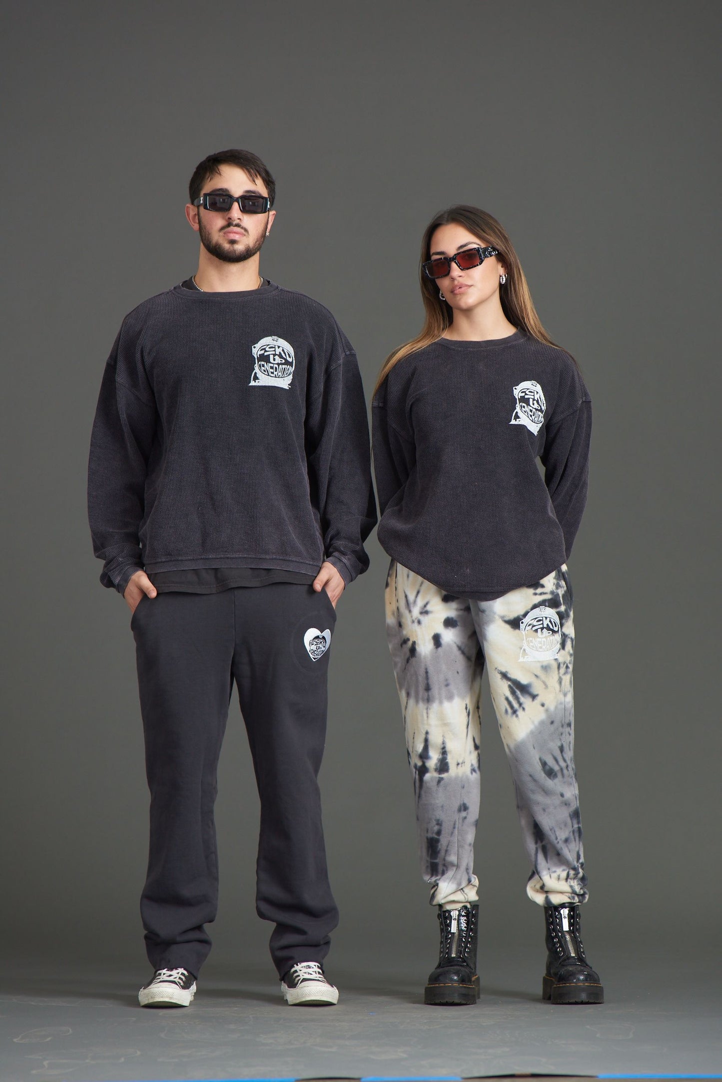 HELMET UNISEX LOGO THERMAL SWEATER