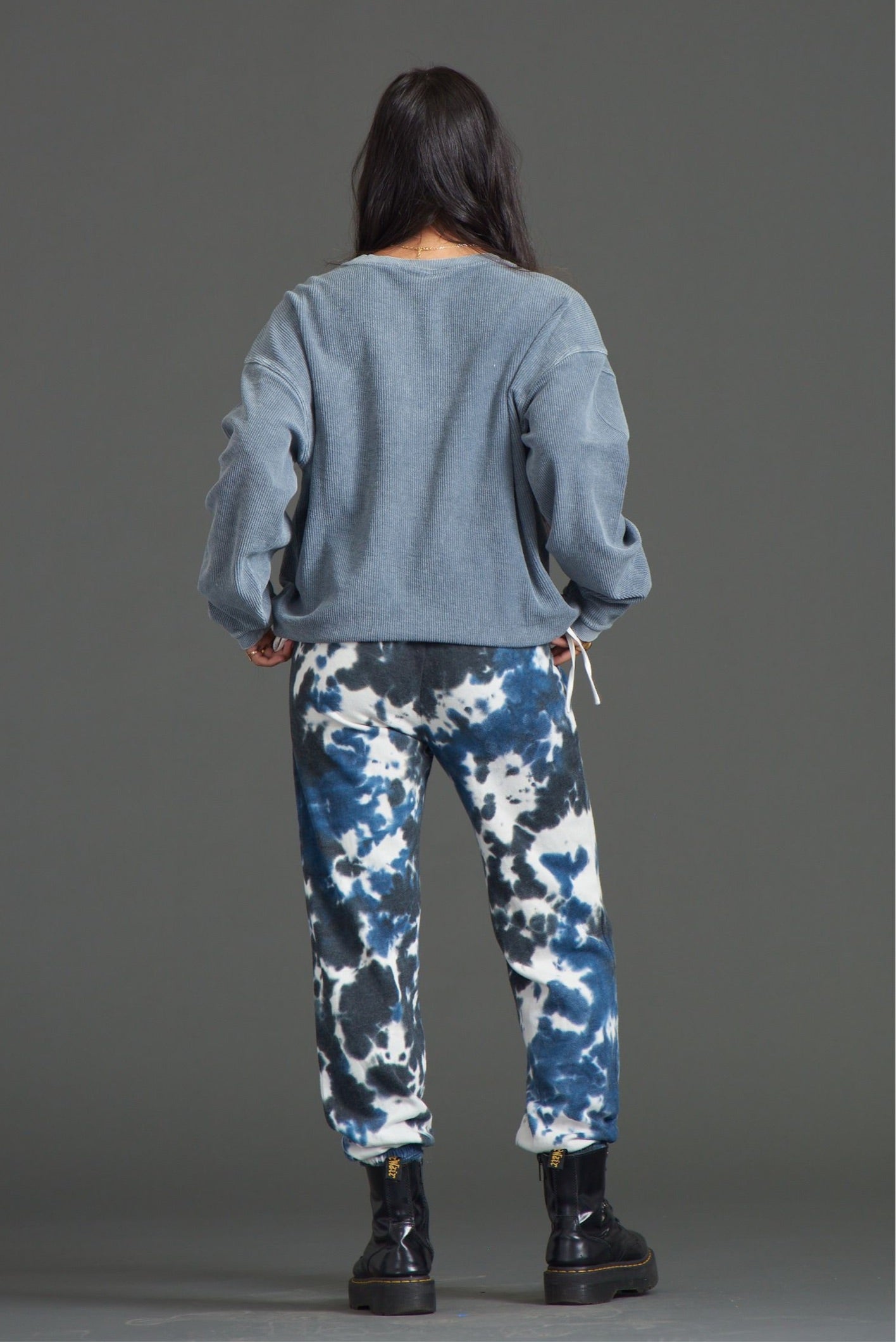 SMOKING ONLY WITH YOU 4EVER TYE-DYE PANTS