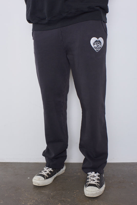 MENS HEARTED LOGO SWEATPANTS