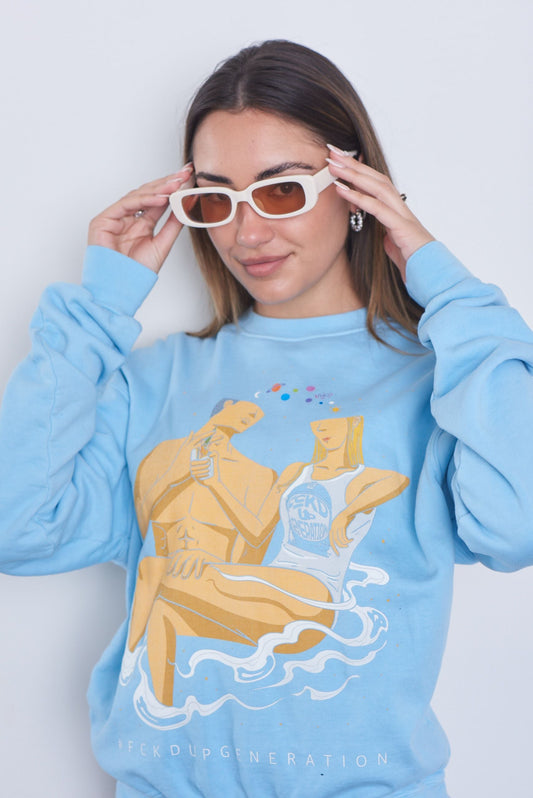 SMOKING ONLY WITH YOU 4EVER SWEATER